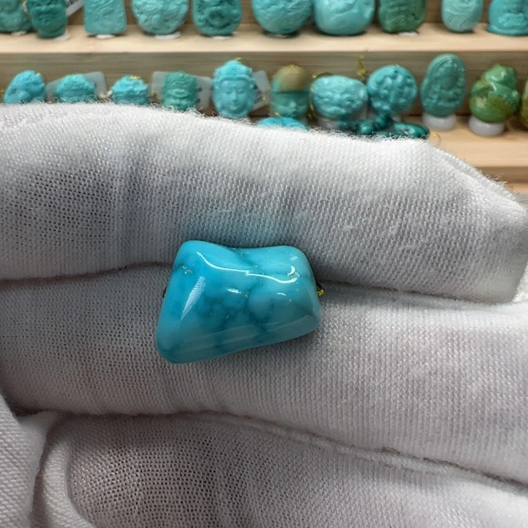 未镶嵌绿松石随形 12.8mm