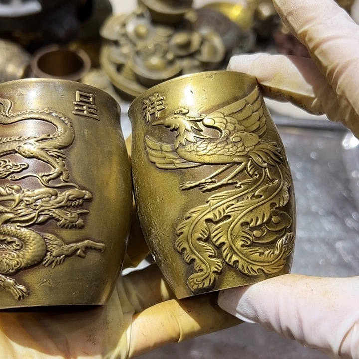 星**海微瑕疵黄铜摆件工艺品