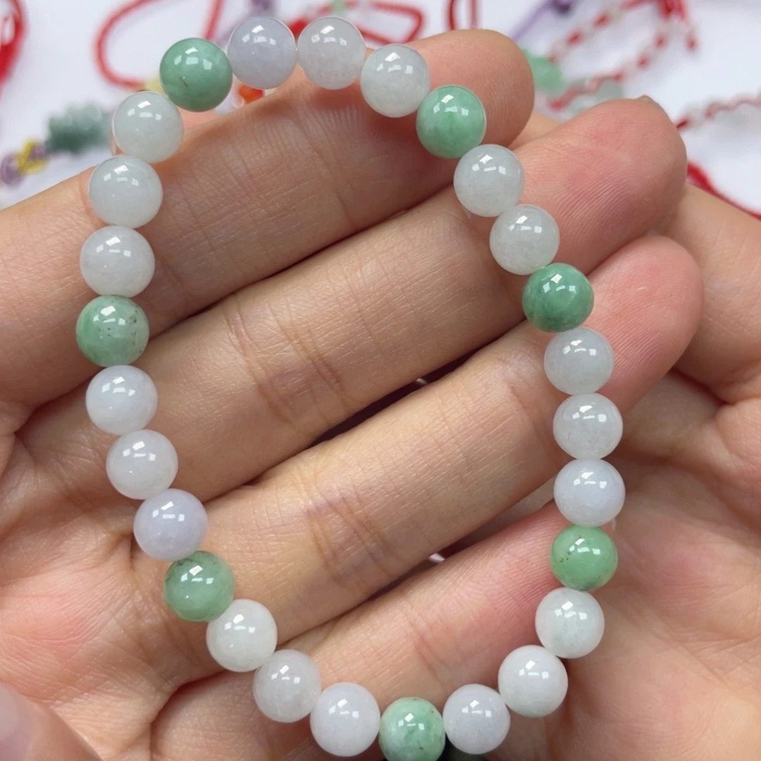 翡翠未镶嵌手串899999999