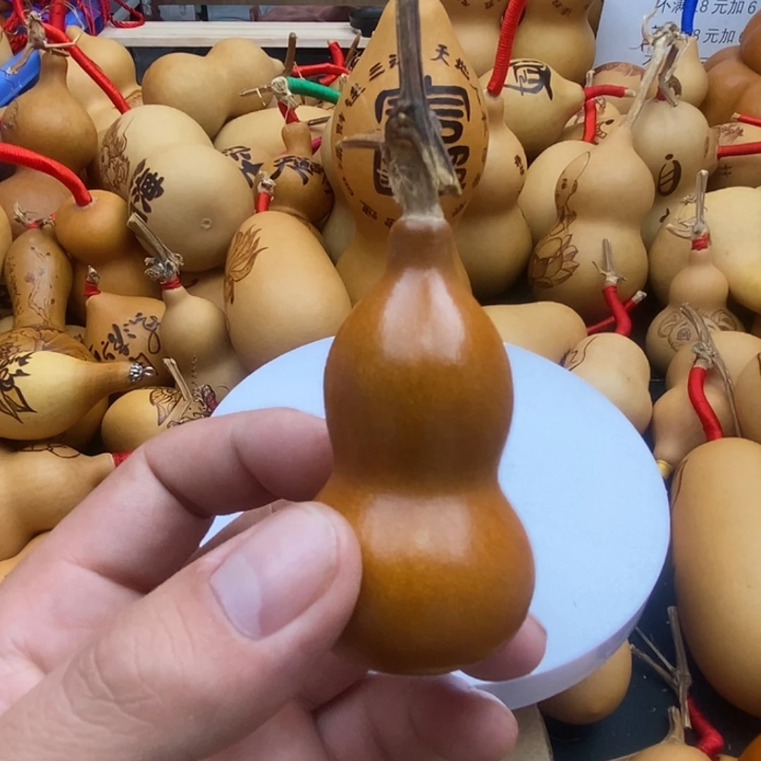J***月香榧木葫芦工艺品