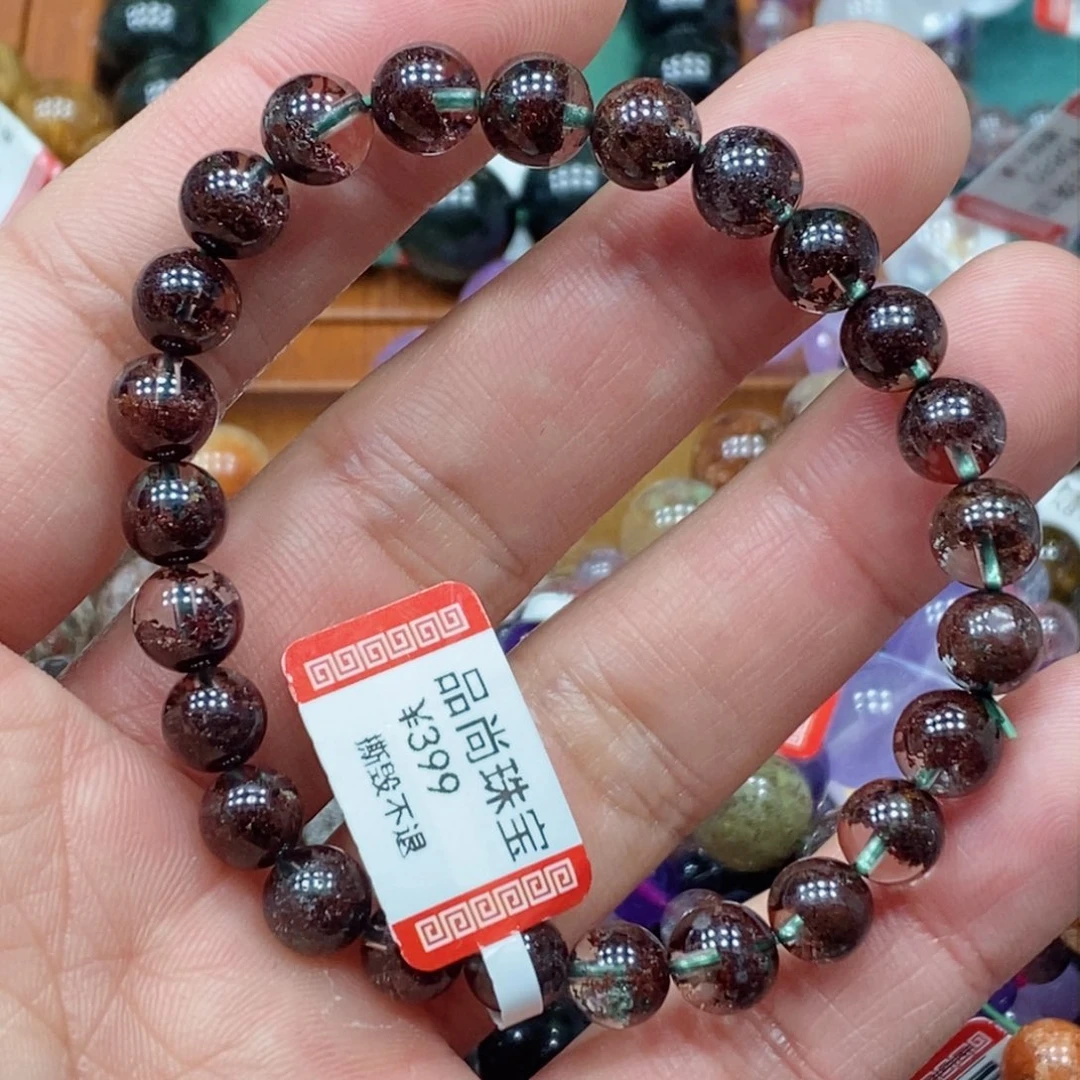 水晶手串未镶嵌天然