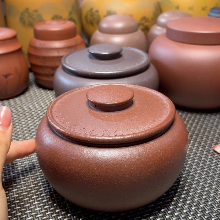 紫砂茶叶罐中高端紫砂茶叶罐
