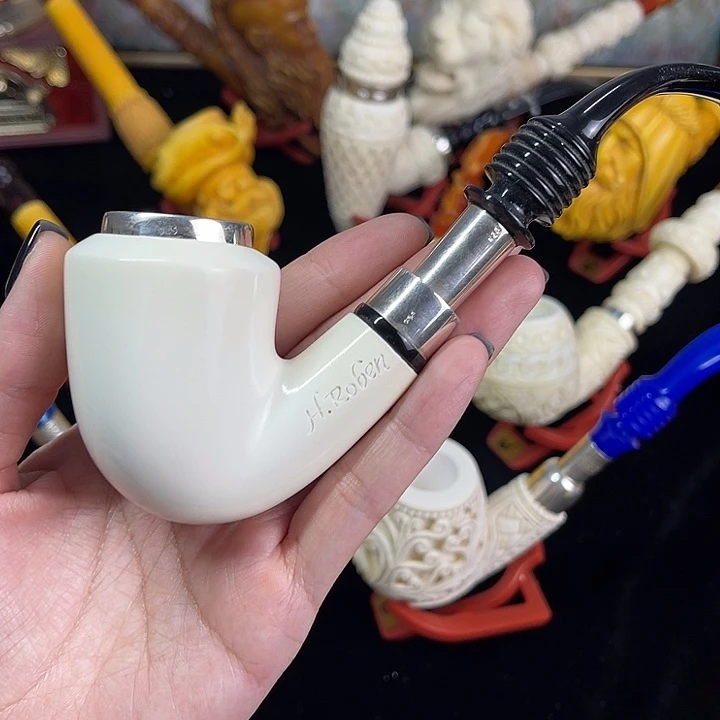 海泡石烟斗大弯斗