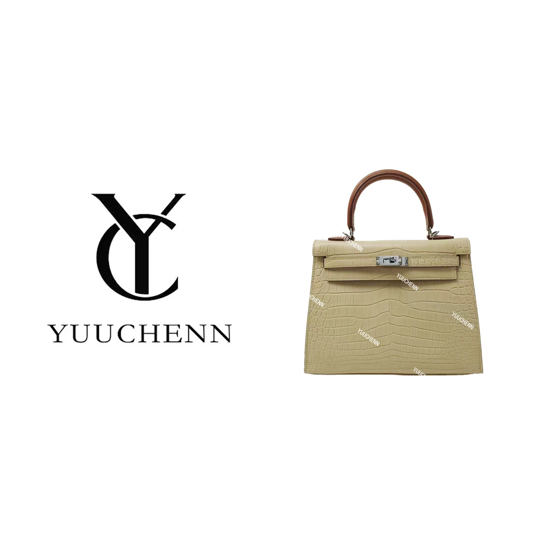 YUUCHENN25cm高定原创设计高定真皮包 HH1964
