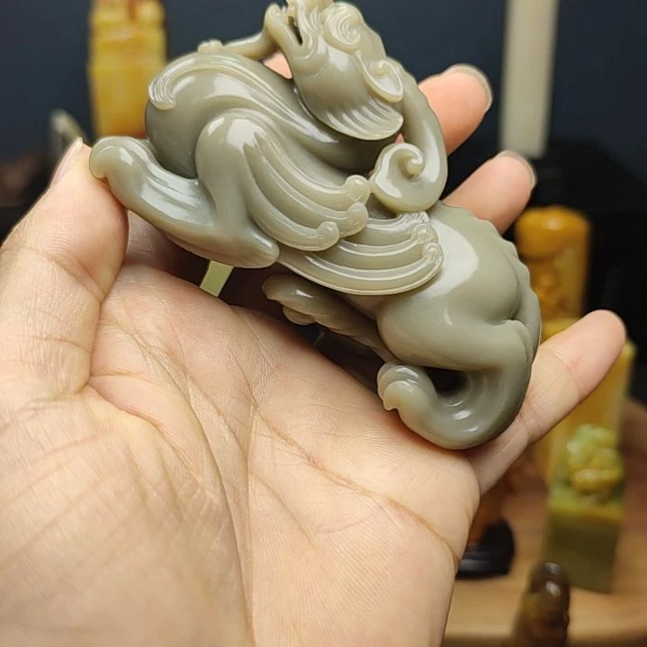 寿山石手把件手把件