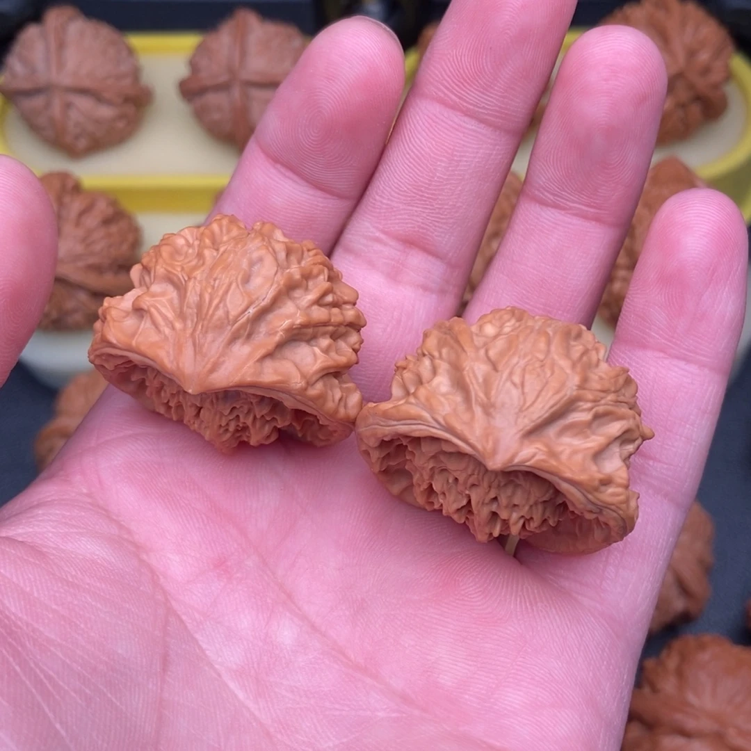 把件文玩核桃聚宝盆蛇36