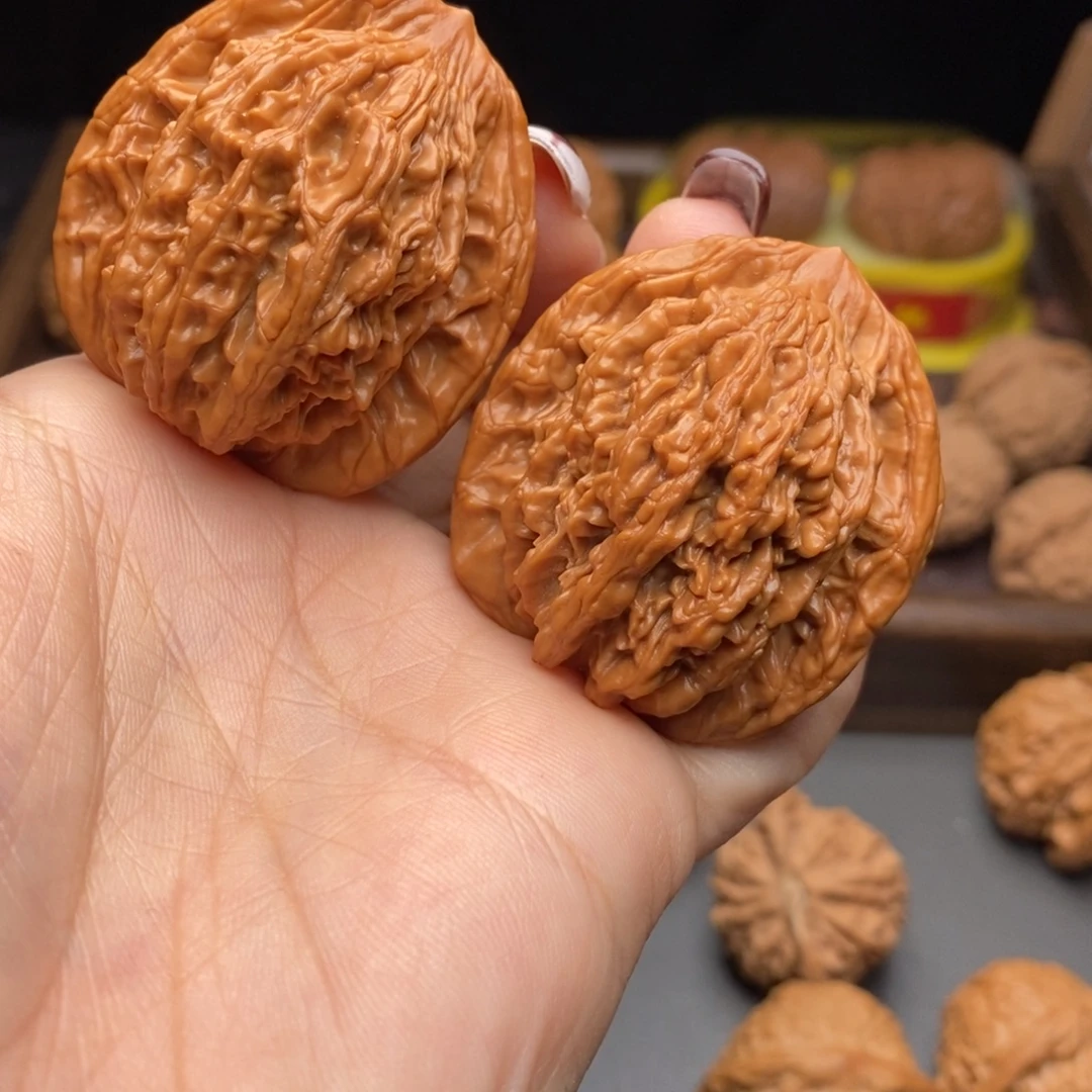 把件文玩核桃虎头