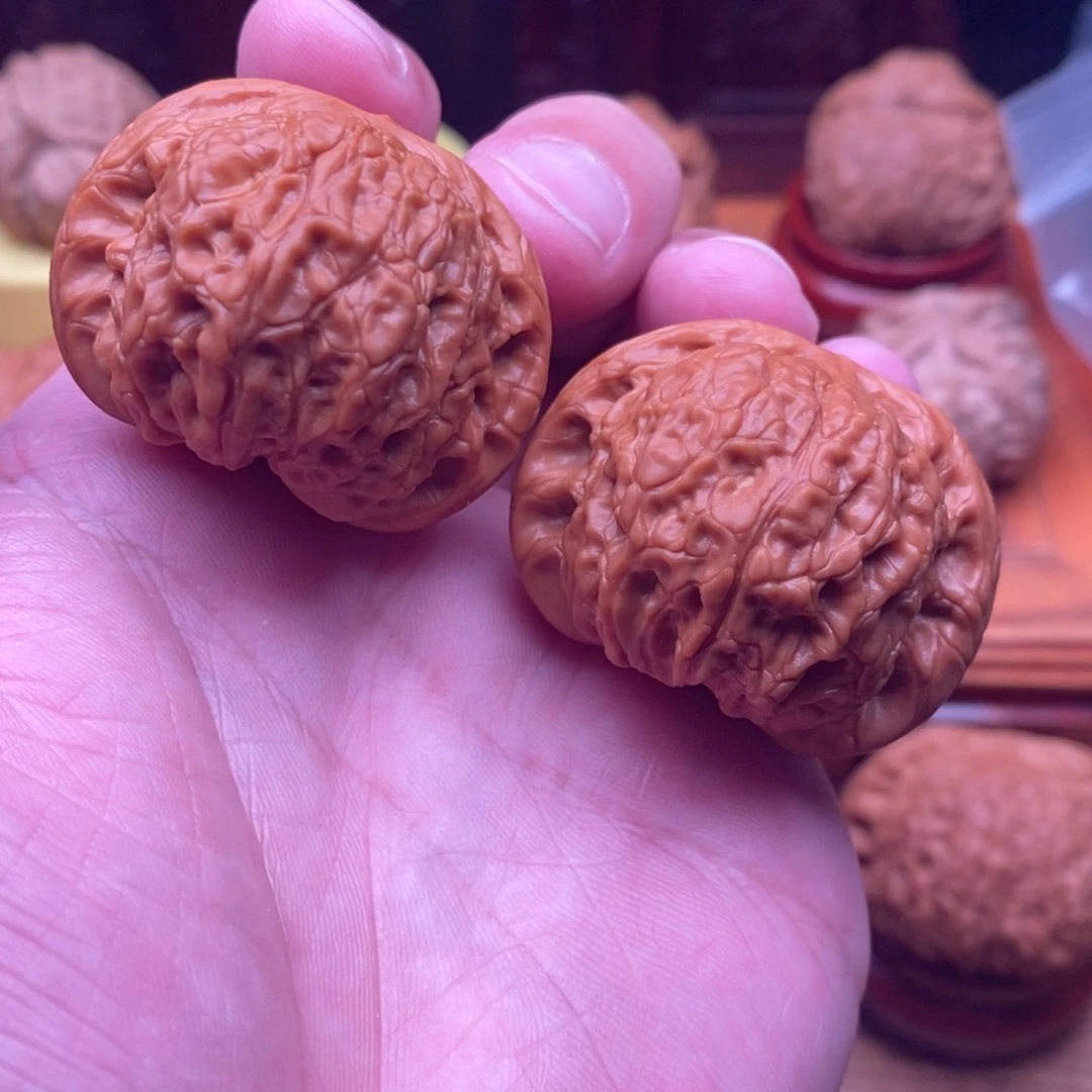 文玩核桃把件血麒麟39