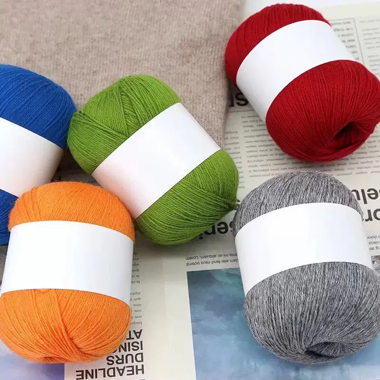 爆款尾货羊绒毛线羊毛线手工diy编织围巾毛线手编线机织亲肤柔软