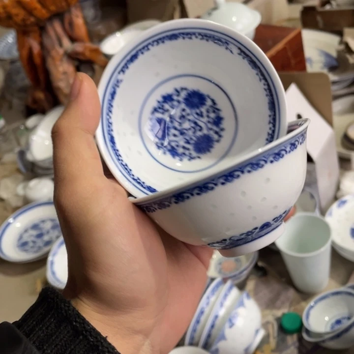 碗瓷景德镇高温细白瓷餐具