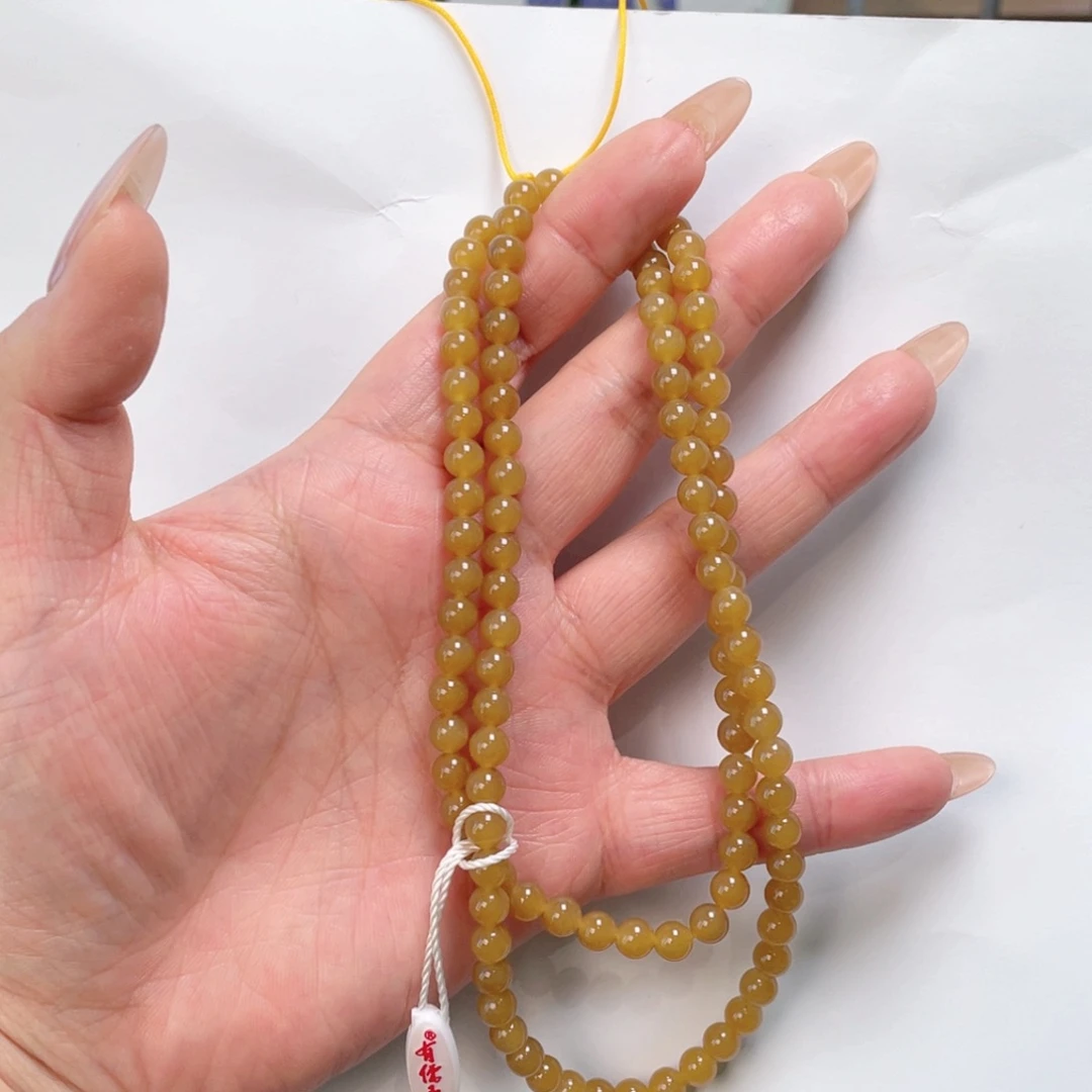 和田玉（糖玉）手串未镶嵌