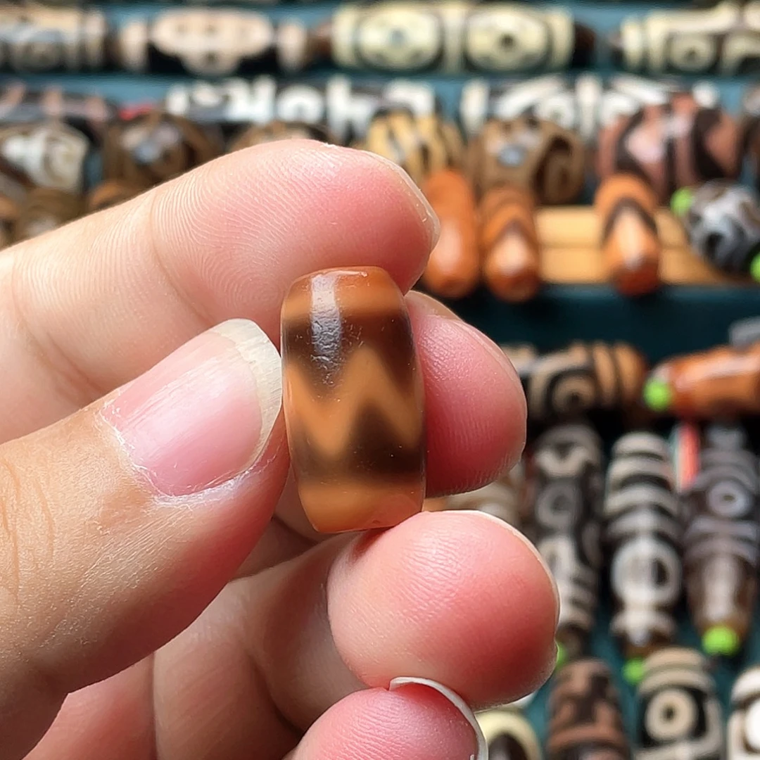 玛瑙/玉髓未镶嵌颈饰小卢水纹