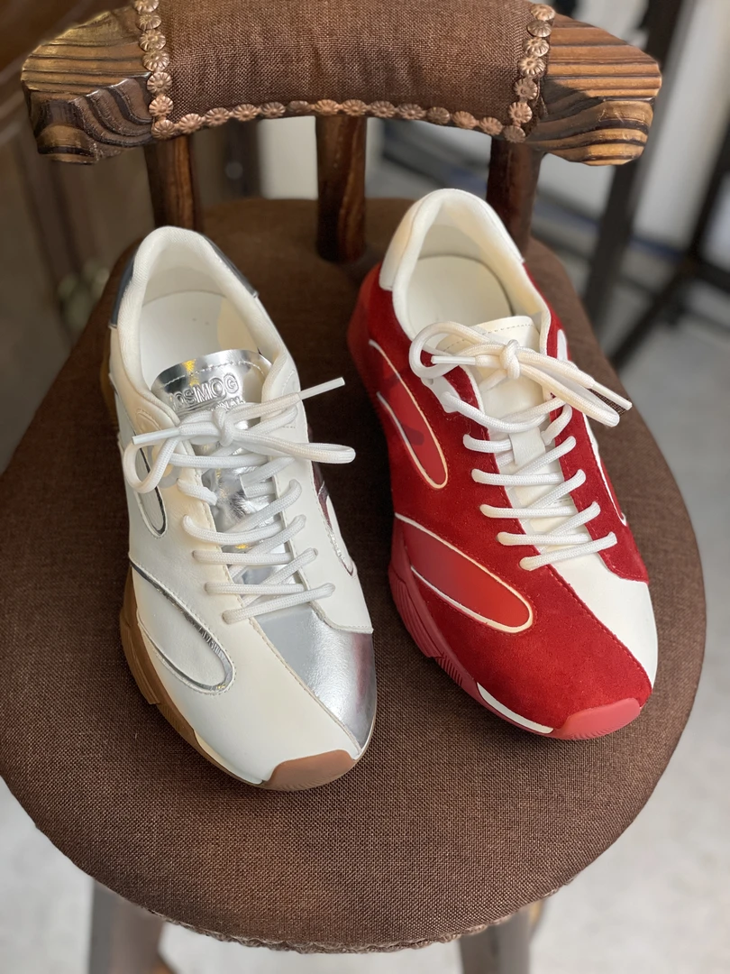 威订威订新款原创手工真皮休闲女鞋时尚百搭系带日系春秋