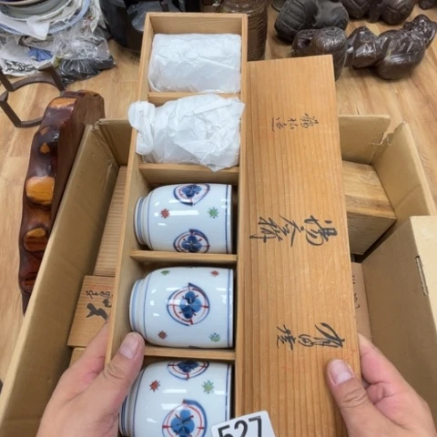 瓷片摆件工艺品瓷器摆件777