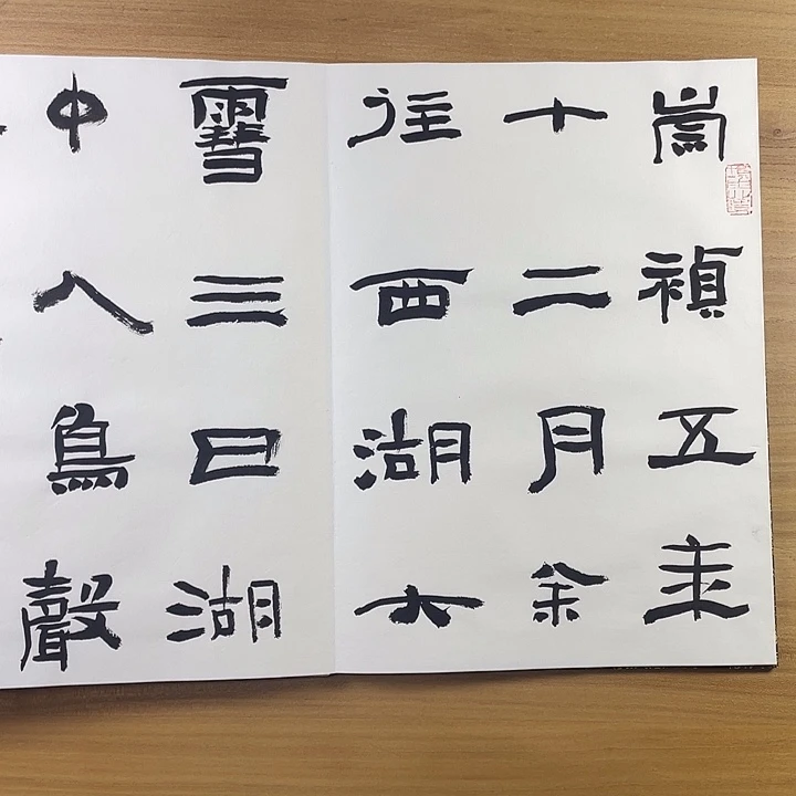 书法中书协会员作品