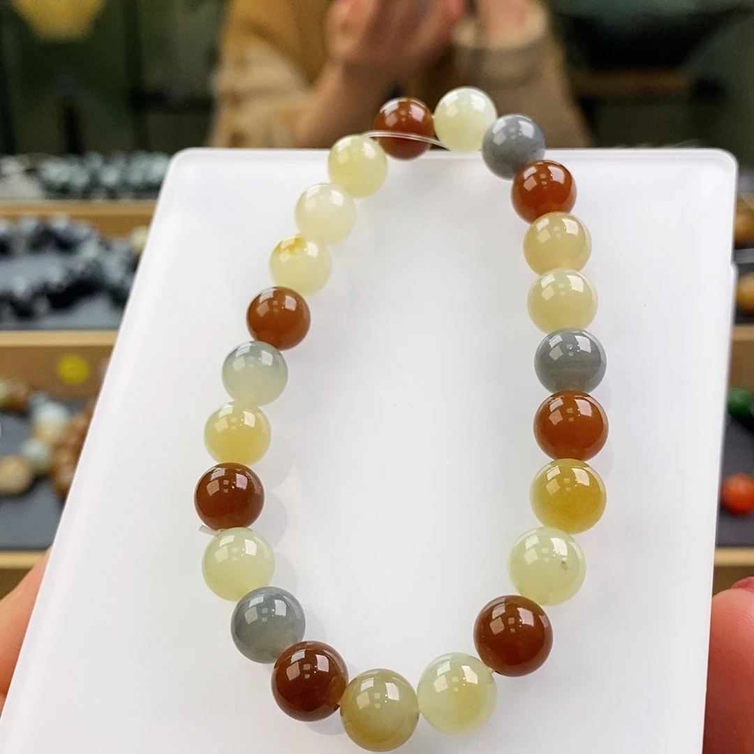 和田玉手链未镶嵌