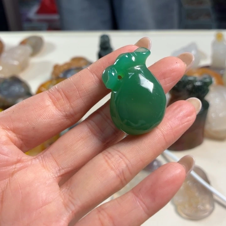 未镶嵌吊坠(不含链)玛瑙/玉髓