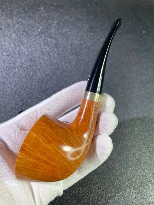 意大利IL Ceppo 齐博 奇博 浅色都柏林 微弯 手工石楠木烟斗