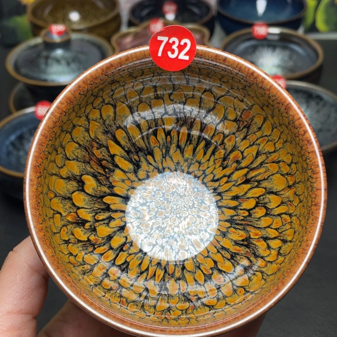 茶盏732 建窑建盏茶盏