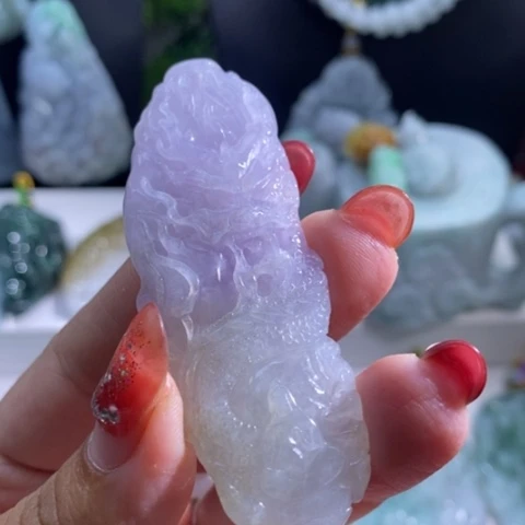 【闪购商品】颈饰未镶嵌翡翠龙柱