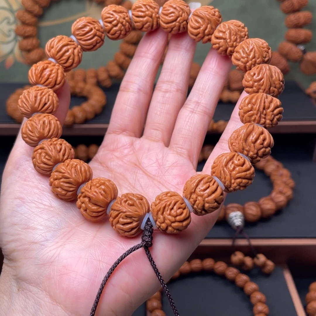 桃核吊坠17聚宝盆