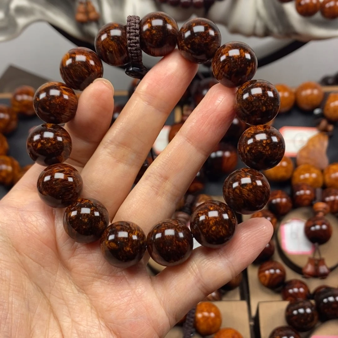 【闪购商品】黄花梨/降香黄檀1.5黑金爆满花纹