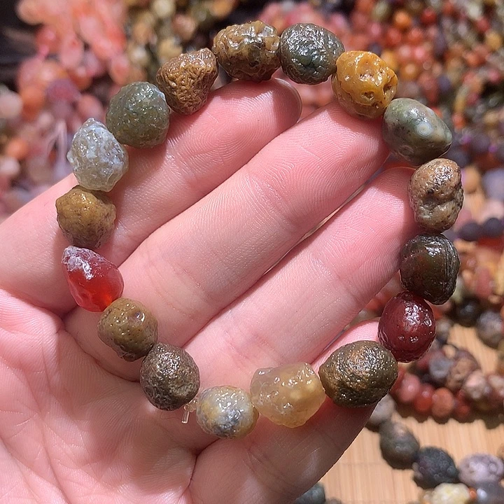 玛瑙/玉髓手链未镶嵌