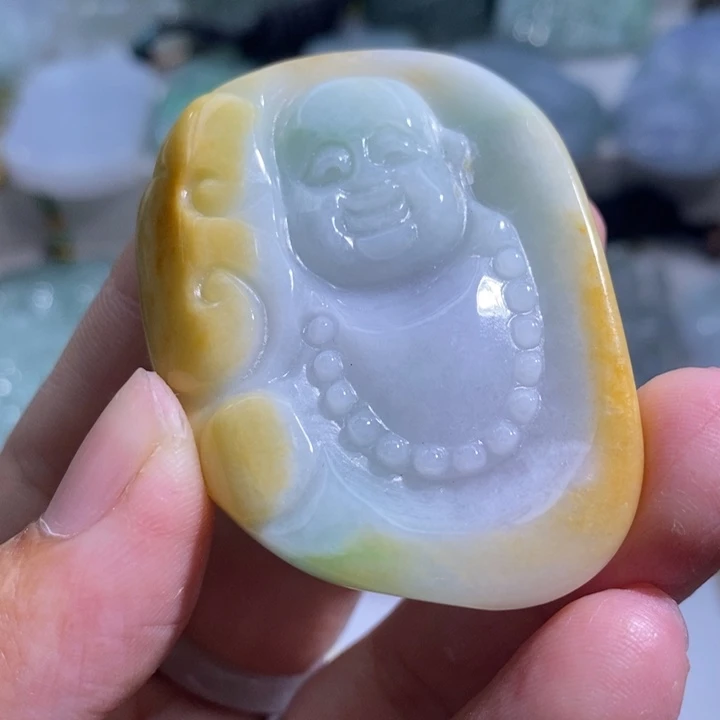 【闪购商品】颈饰未镶嵌翡翠佛