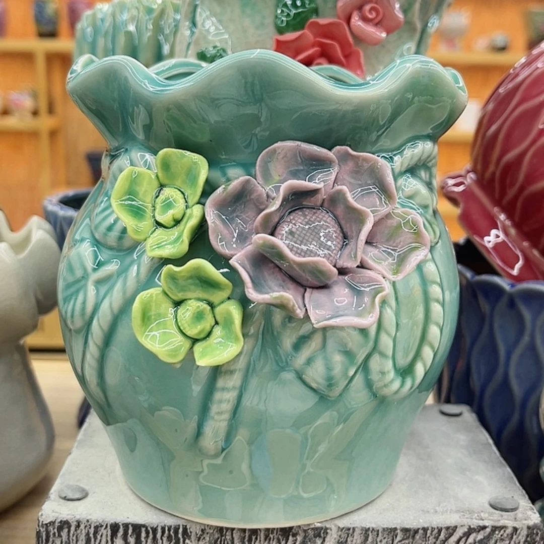 【闪购商品】陶瓷花盆