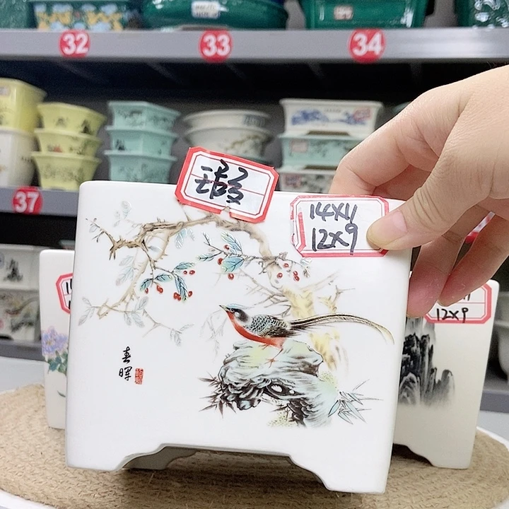 紫砂花瓶紫砂花盆