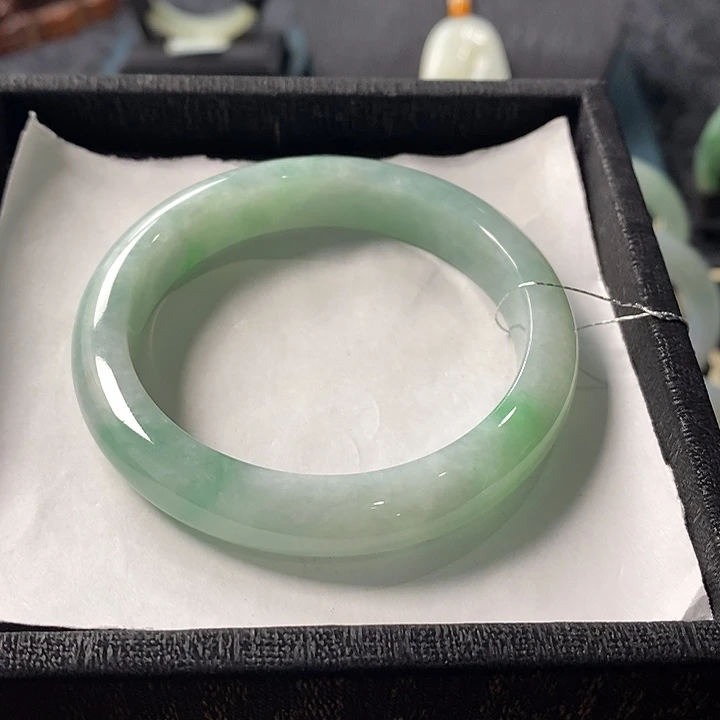 翡翠未镶嵌手镯翡翠玉镯0955