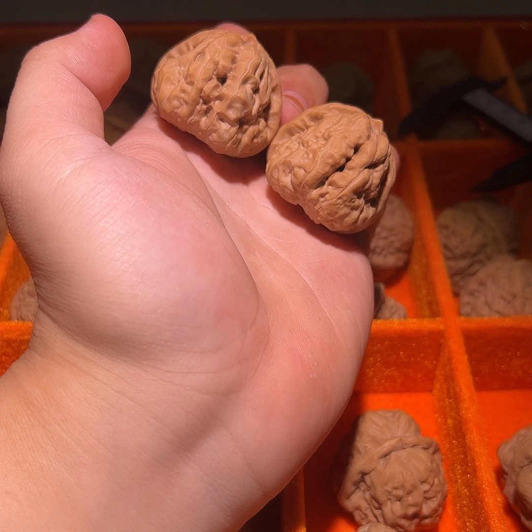 佳***寶吊坠文玩核桃2号蛤蟆头修尖福利