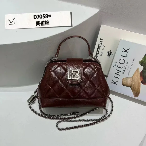 【佐伊甄选】ZT-D7058-美拉棕轻奢女士时尚通勤小众百搭腋下斜挎包