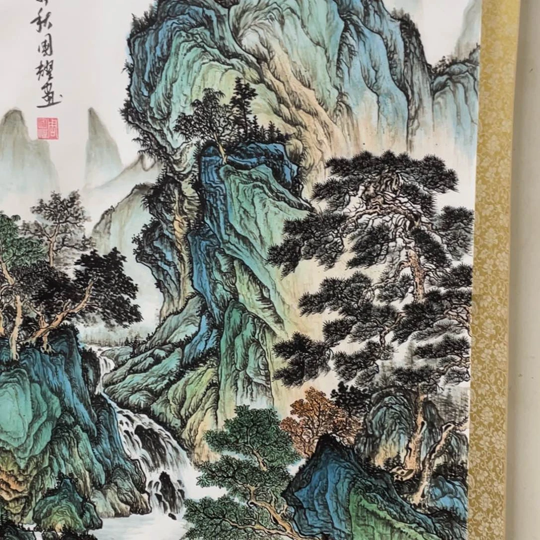 国画老师手笔手绘作品n