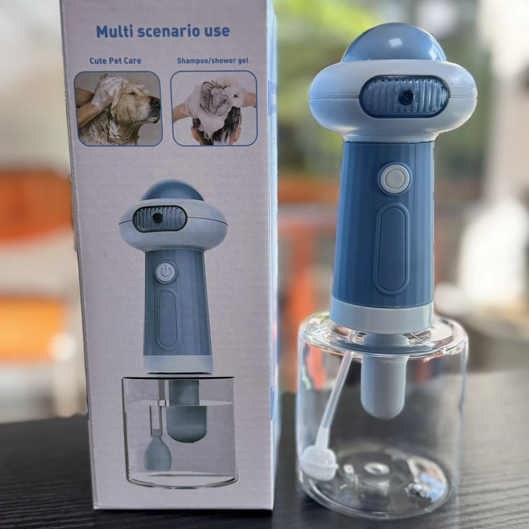 宠物沐浴露打泡机泡泡机狗狗猫咪洗澡洗浴沐浴露起泡器第二代