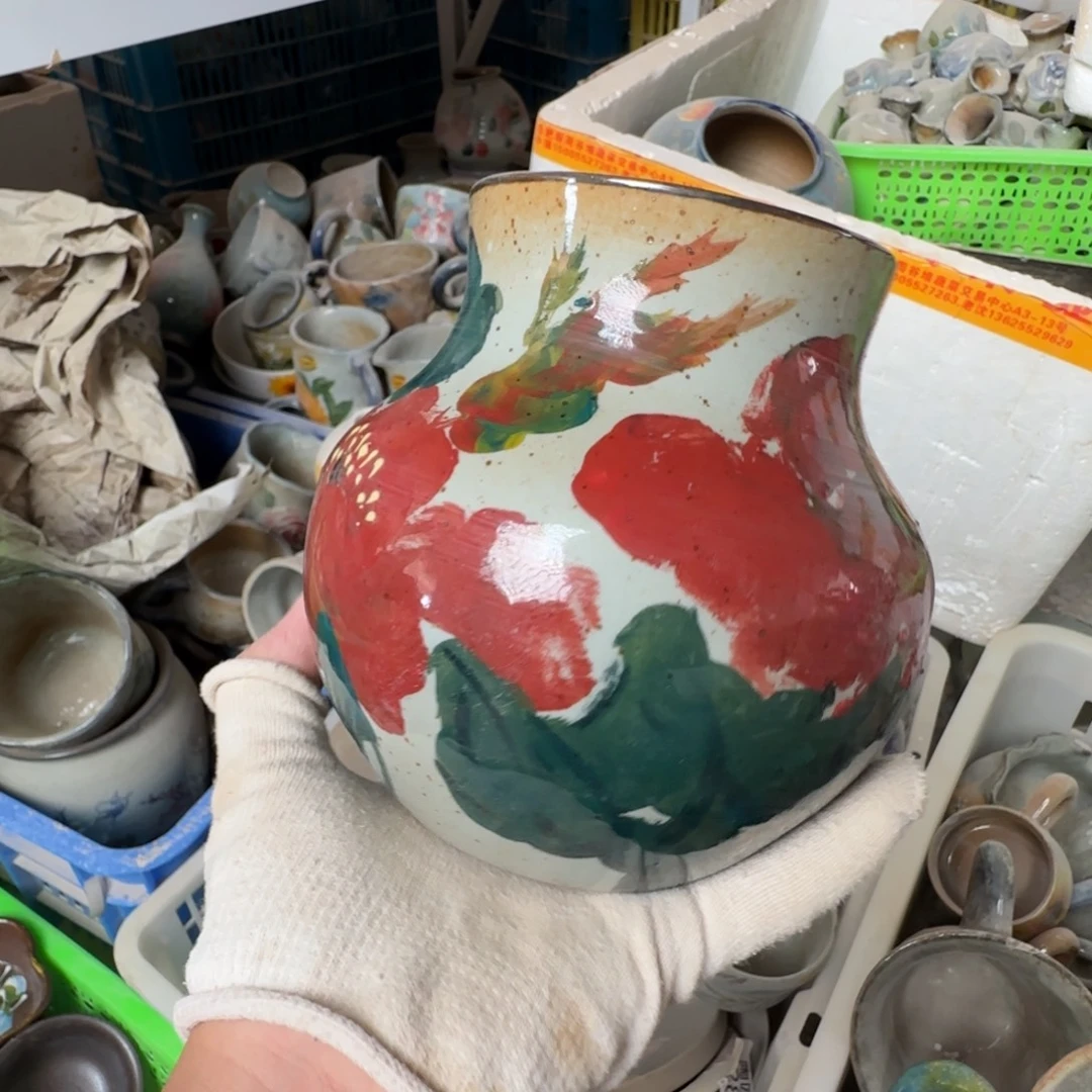 景德镇釉下彩陶瓷瑕疵慎拍65