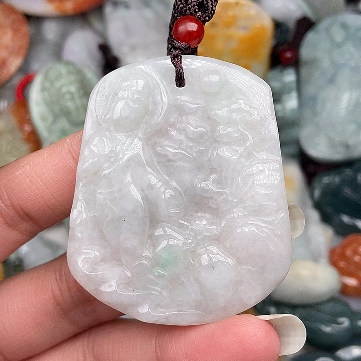 颈饰未镶嵌翡翠翡翠