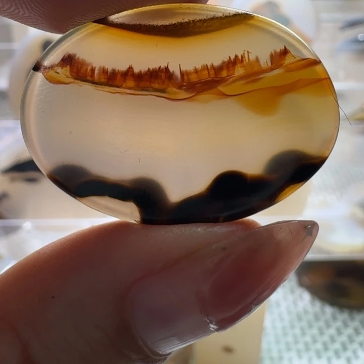 玛瑙/玉髓未镶嵌项链