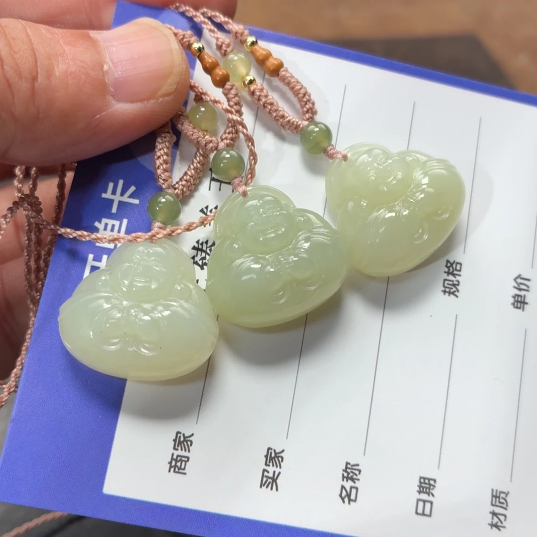 和田玉未镶嵌颈饰多样性发货拍一发一