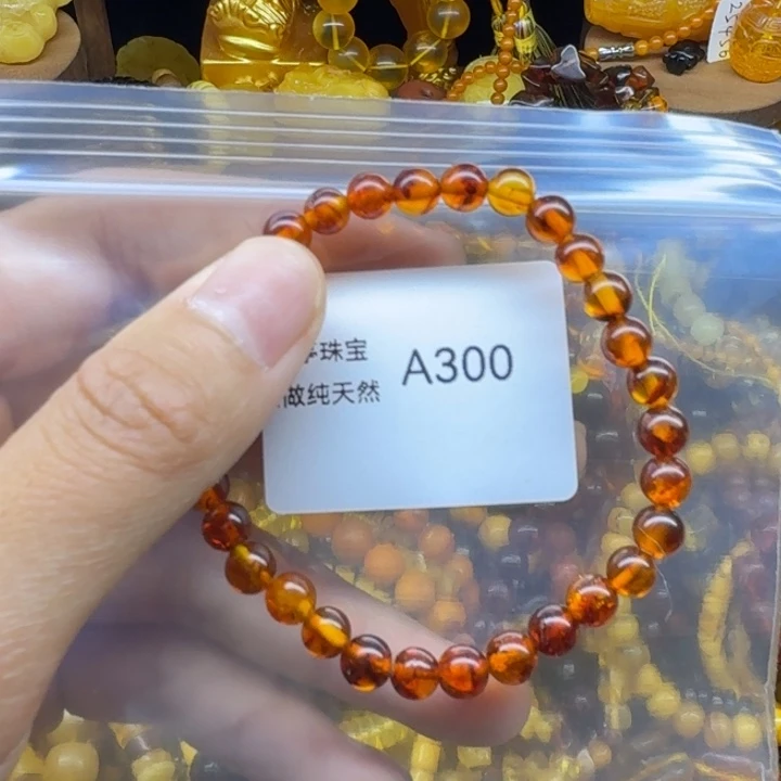 琥珀未镶嵌珠宝奇石