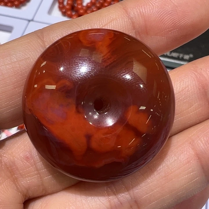 南红玛瑙未镶嵌颈饰拍一发一，多样性发货