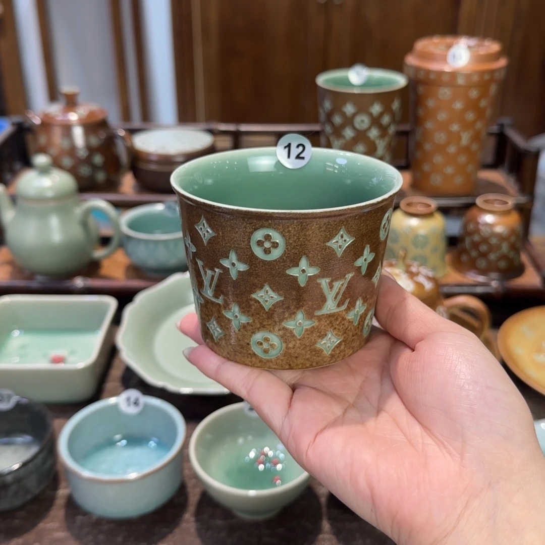 鱼***雨龙泉青瓷小满青瓷