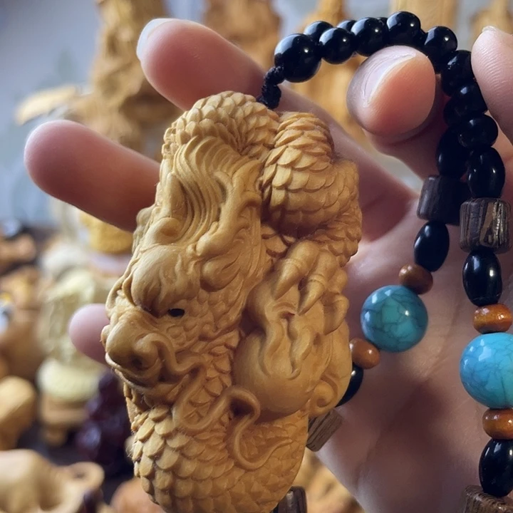 柏木（崖柏）崖柏龙把手