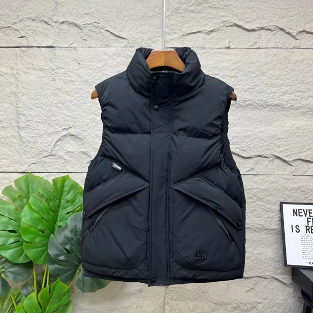 高档棉马甲2025冬季新款立领休闲保暖无袖坎肩男士加厚棉服马夹潮