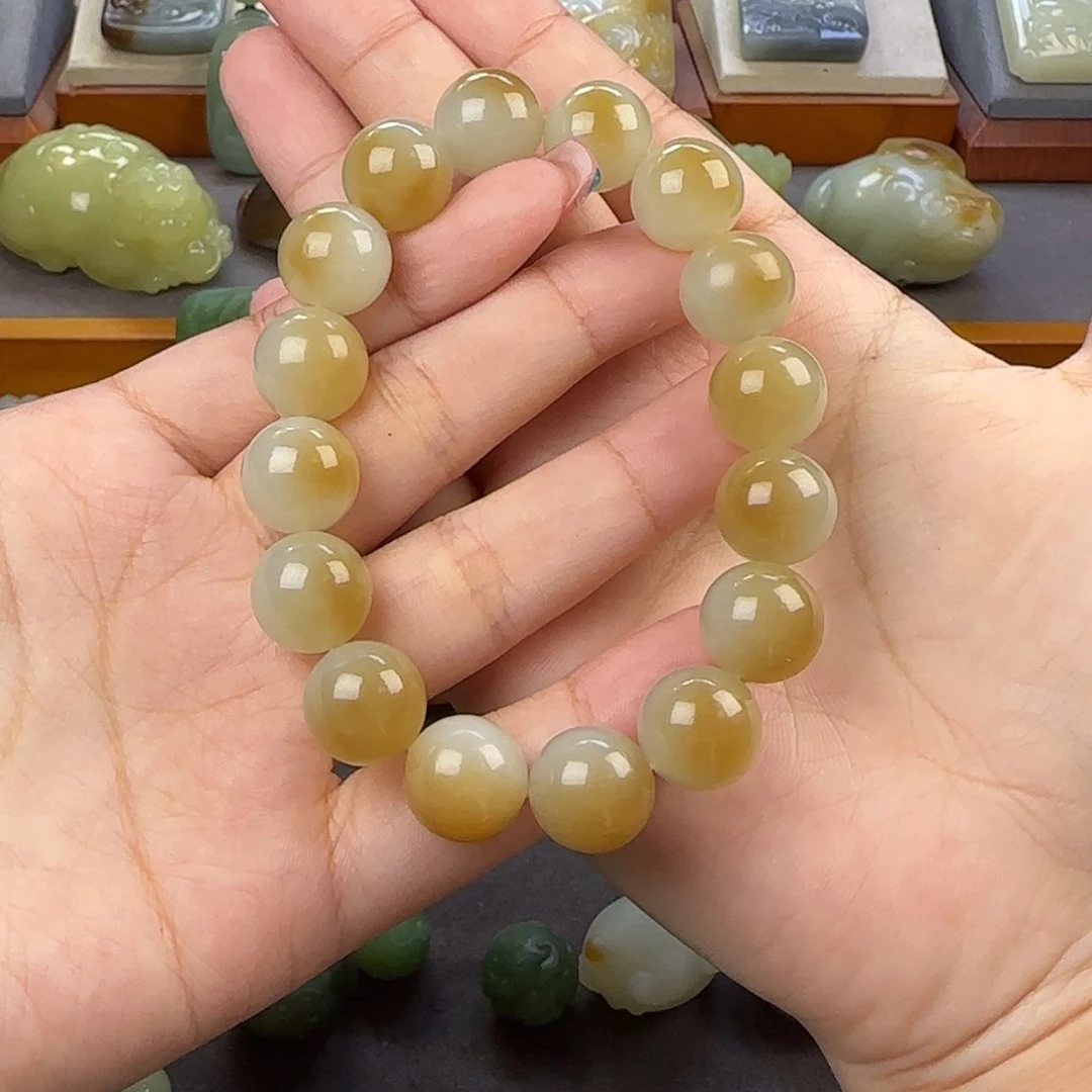 【闪购商品】未镶嵌手链和田玉*️****