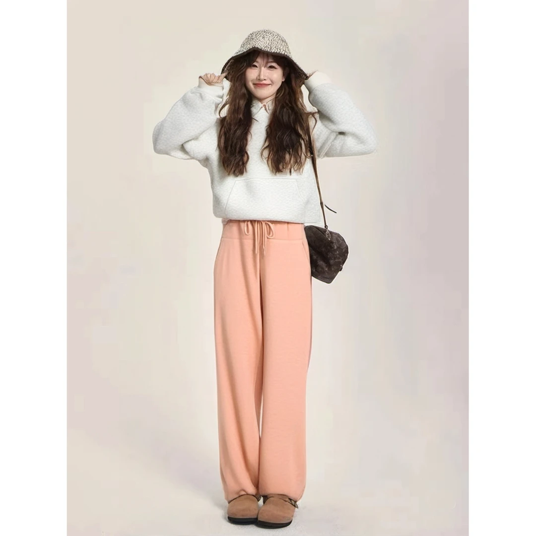 Basic House/百家好 宽松显瘦休闲裤BJ639-HVPT128ALP