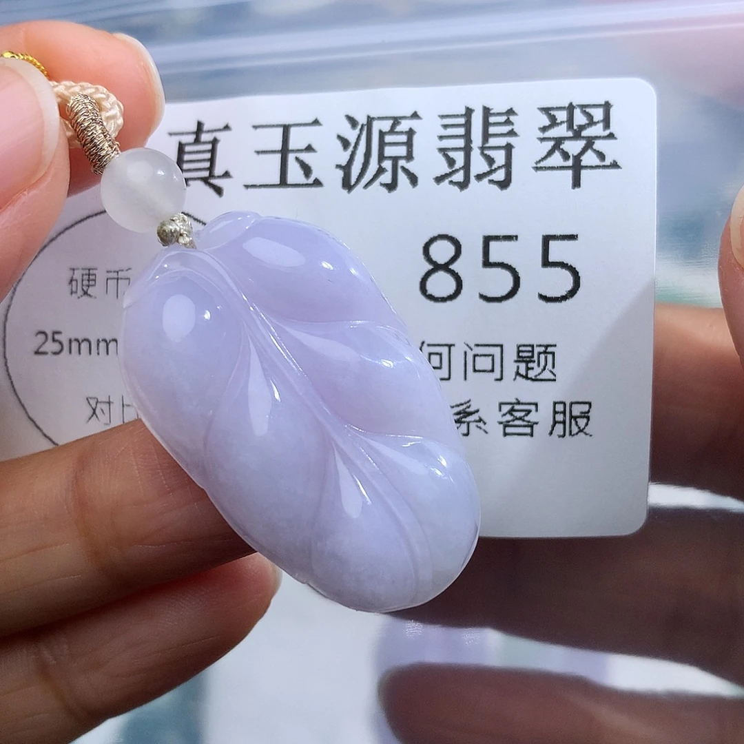 翡翠未镶嵌颈饰855