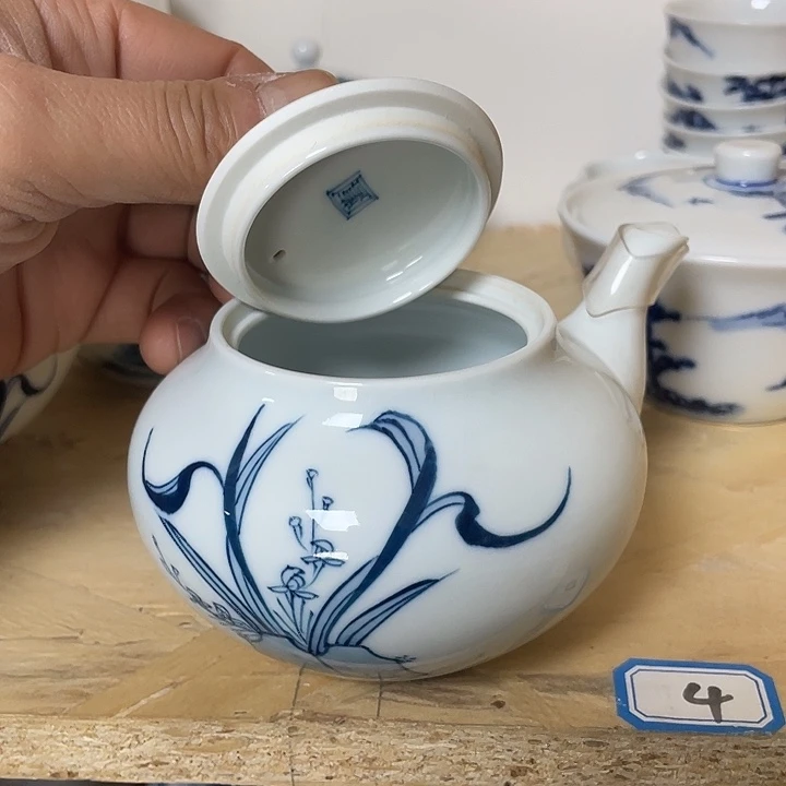 瓷片014 一人直播，看品直播间说序号