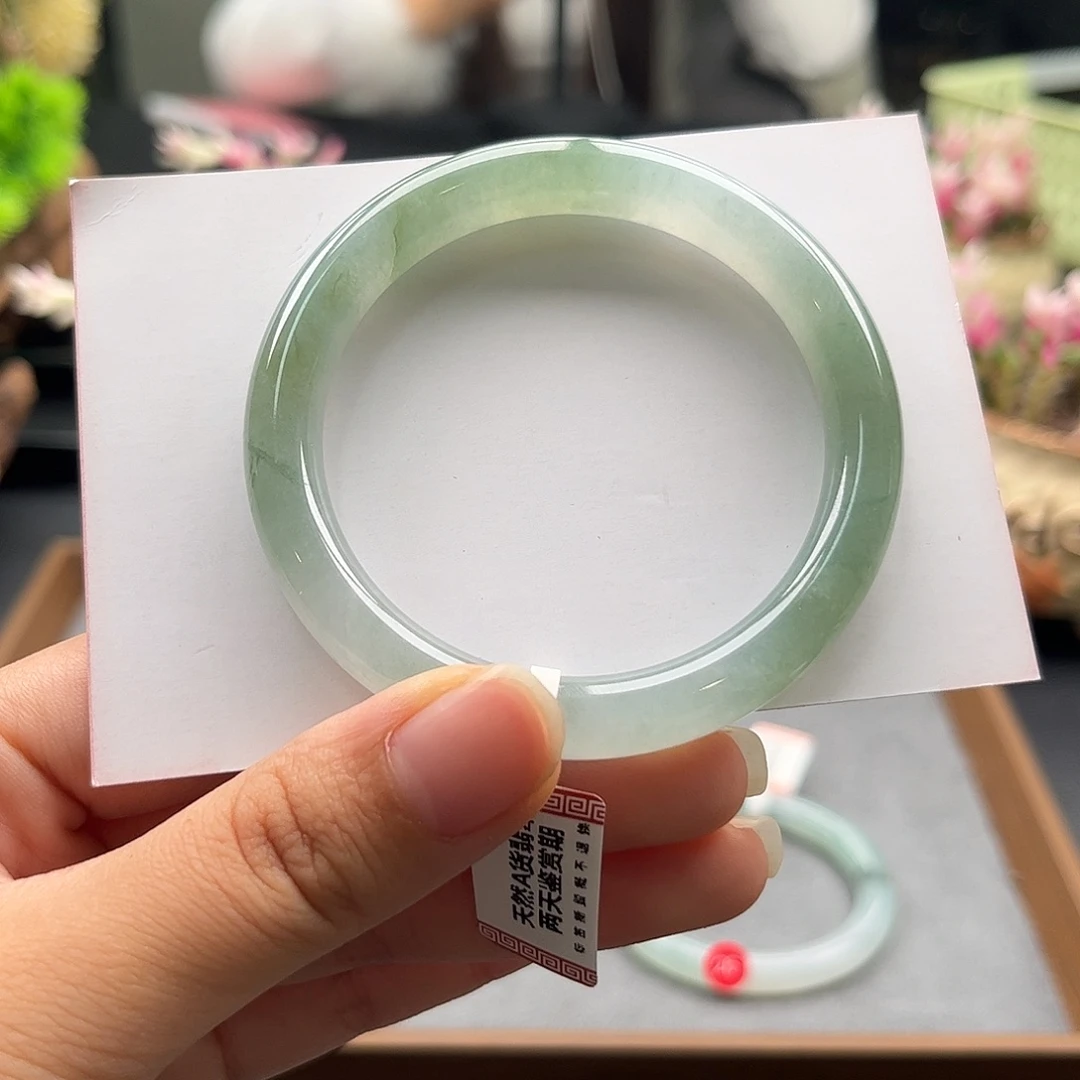 翡翠未镶嵌手镯54-55号48