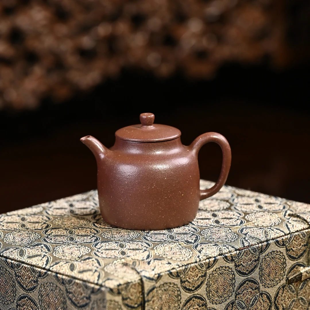 JTT61【范家壶庄】沈建 高执 四号井底槽清 145cc 紫砂壶 青墨